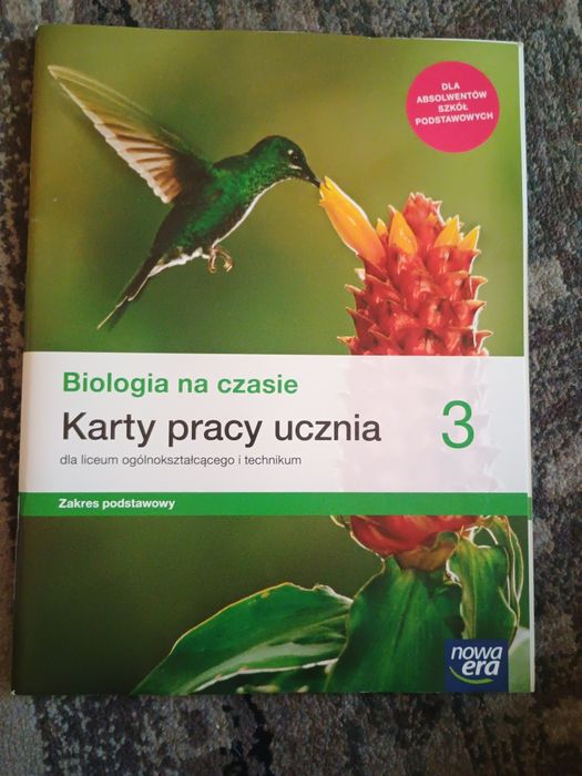 Biologia na czasie 3 karty pracy zakres podstawowy