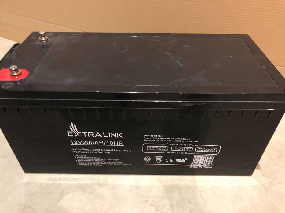 DBsolar Power Gel Battery  Gel 200-12. 12v. 200Ah. б/в