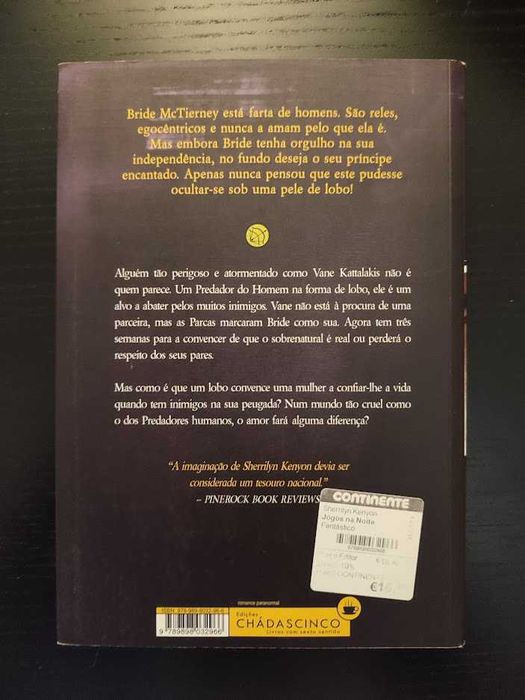 (Env. Incluído) Jogos na Noite de Sherrilyn Kenyon