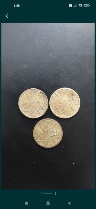 20 halerzy monety 1928