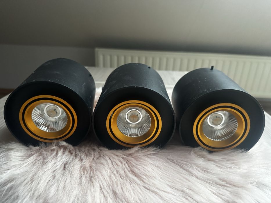 Lampy sufitowe 4 szt, loft, super swiatlo