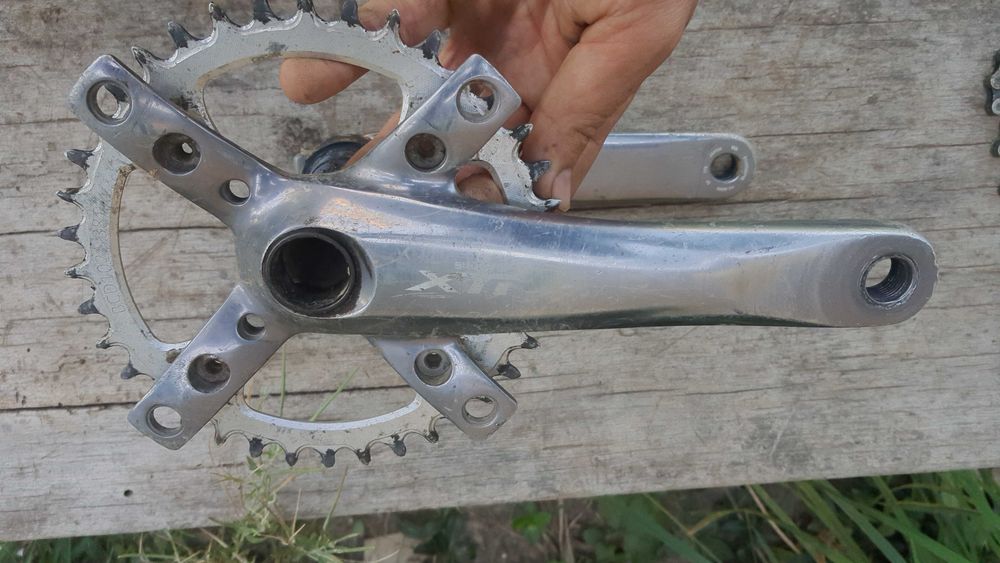 Шатуны XTR FC-M960 каретка, звезда Nerowite, Цепь KMS, Кассета