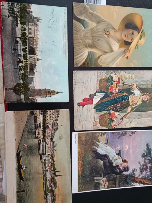 Pocztówka z 1909 r. - Wawel