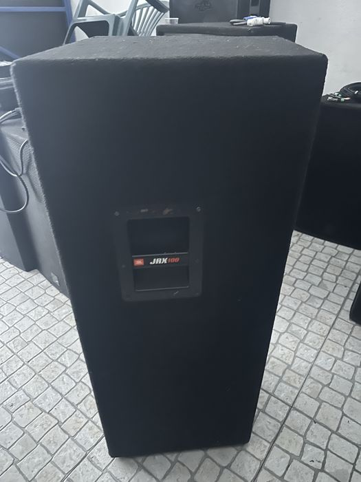 Colunas usadas tops   Jbl  jrx 100