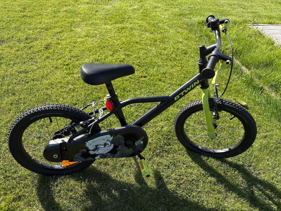 B-Twin Rower dziecięcy Btwin 16 [hamulce do naprawy|regulacji]