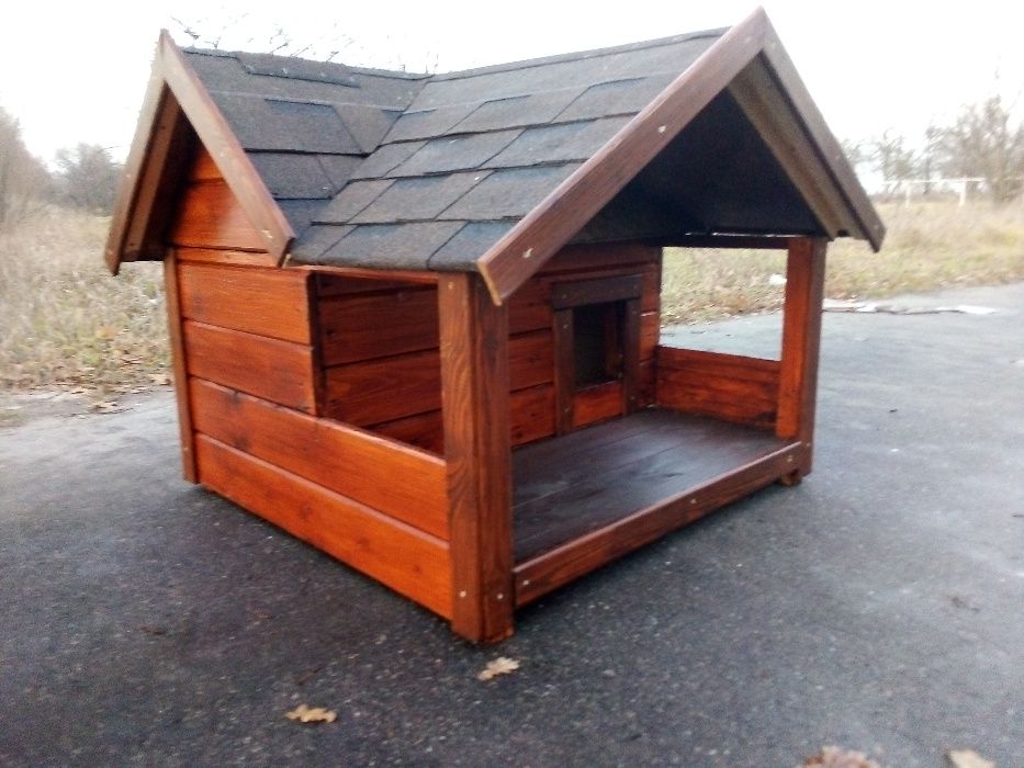 ЭКСКЛЮЗИВНЫЕ будки | Будка для собаки с МИНИВОЛЬЕРОМ
