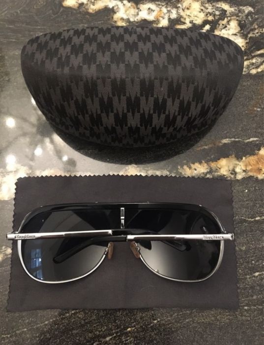 MAX MARA piękne klasyczne okulary przeciwsłoneczne