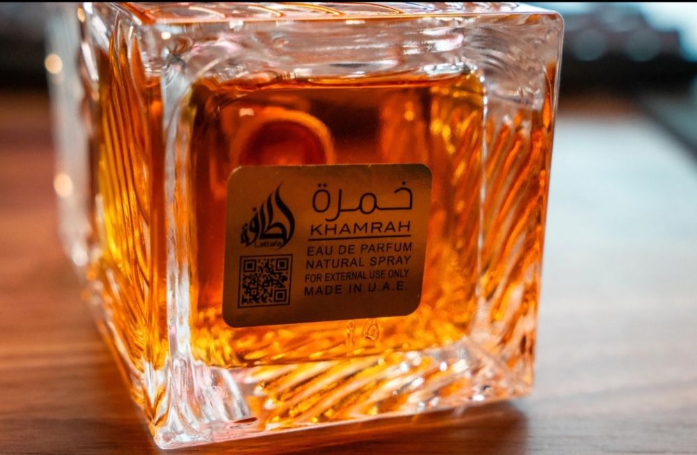 Lattafa Khamrah Eau de Parfum 100ml  Perfume árabe
