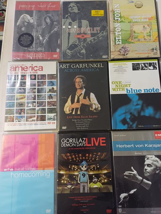 Dvds musicais diversos