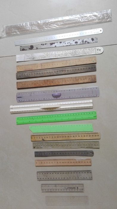 Линейка Угольник Транспортир Офицерская