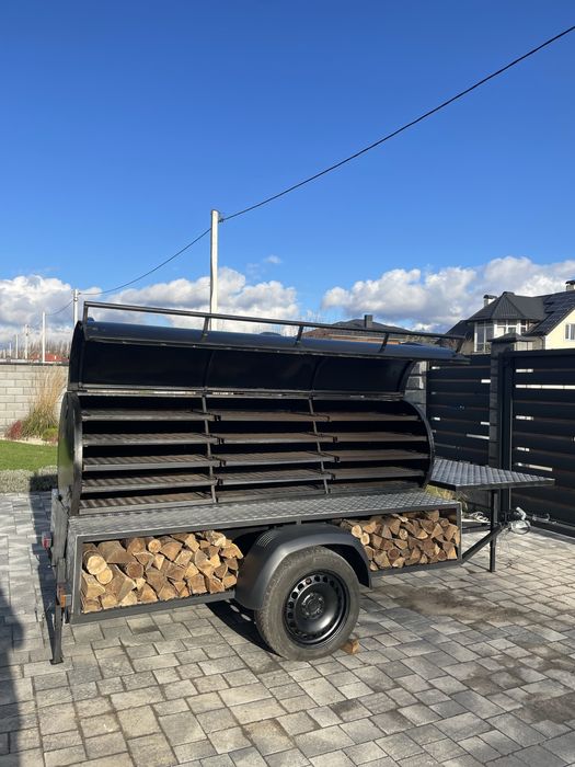 Смокер BBQ на колесах