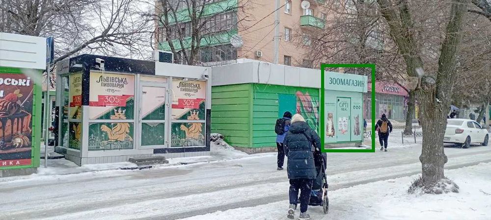 Оренда пр. Байрона прохідне місце 15 м2