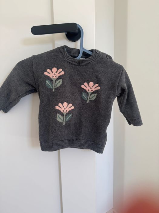 Dziewczęcy sweterek H&M 74 cm