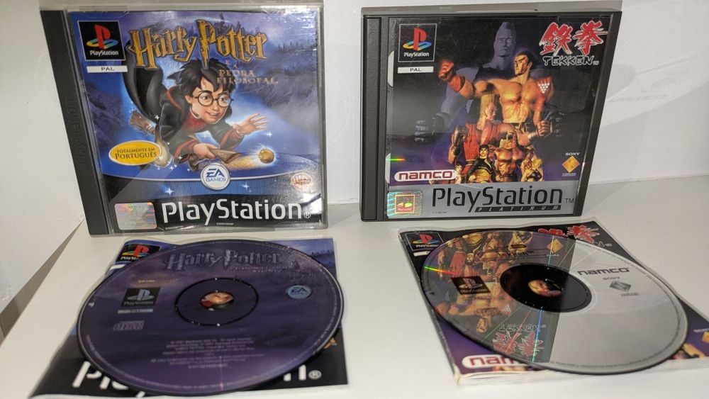 Jogos PlayStation 1 pack 2jogos