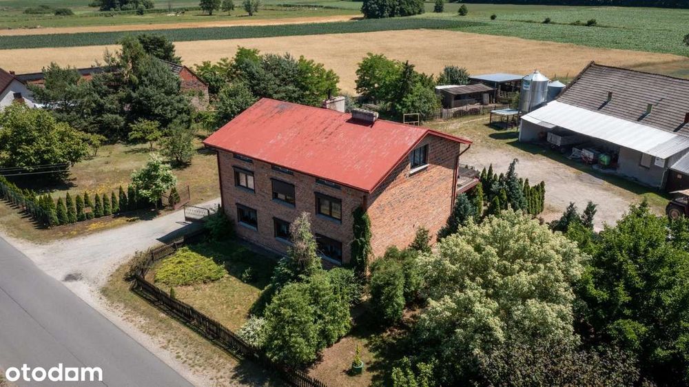 Dom z zabudową gospodarczą  | działka 0,73 ha | Torzeniec |