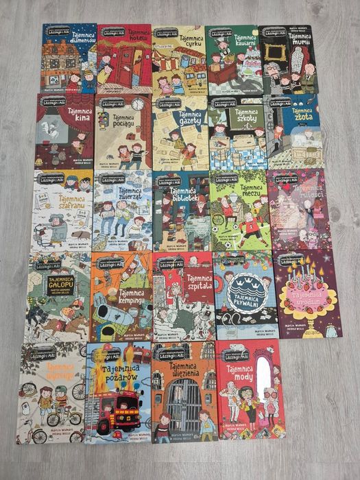 Biuro detektywistyczne Lassego i Mai tom 1-24 ZESTAW 24szt. seria