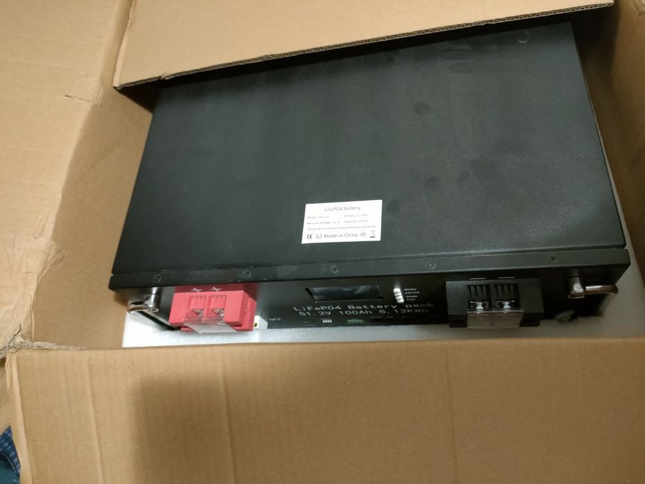Bateria LiFePO4 51.2V 100Ah