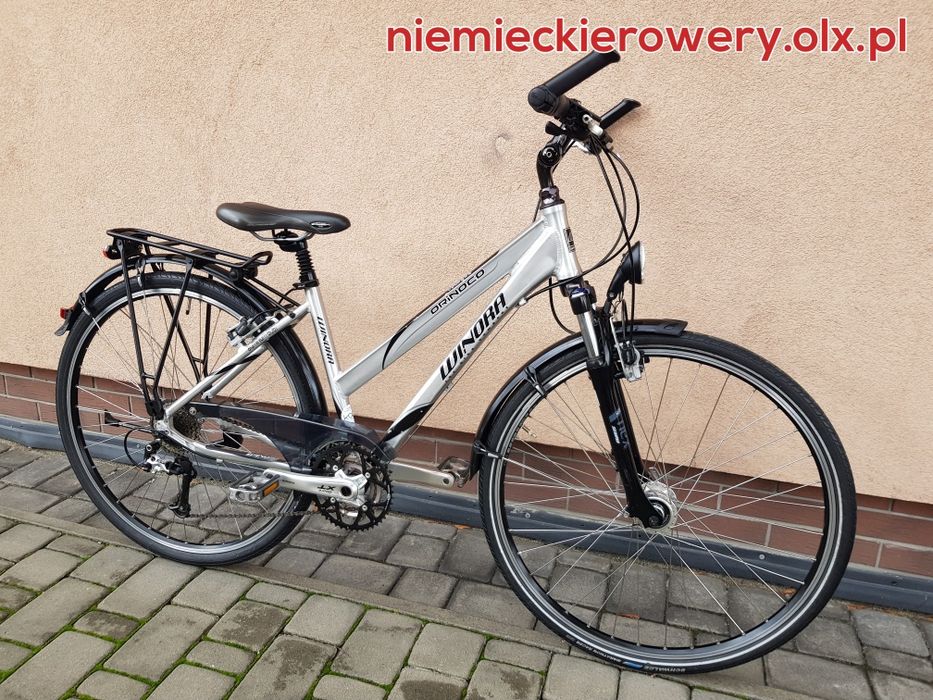Rower damski damka trekkingowa WINORA koła 28 SHIMANO DEORE LX alu