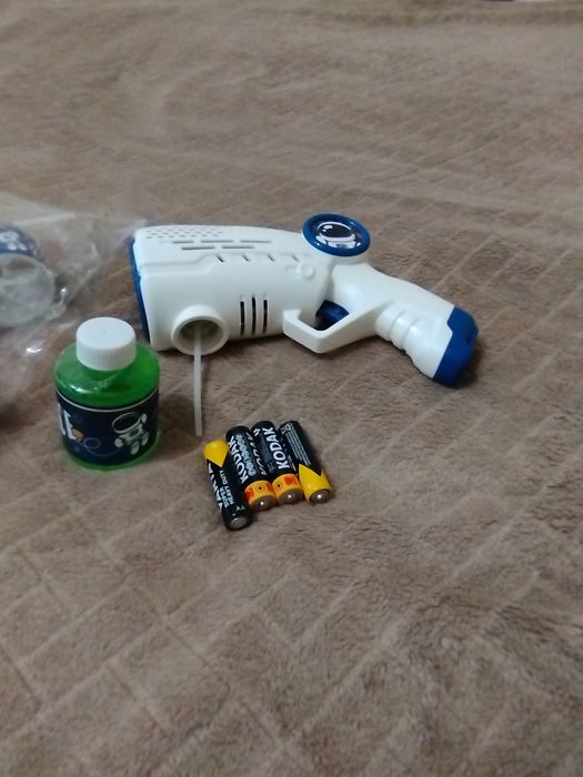 Бульбашковий пістолет,дитячий