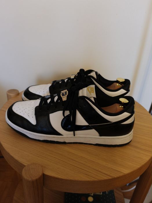 Nike Dunk Low Retro SE Black White World Champs 45,5