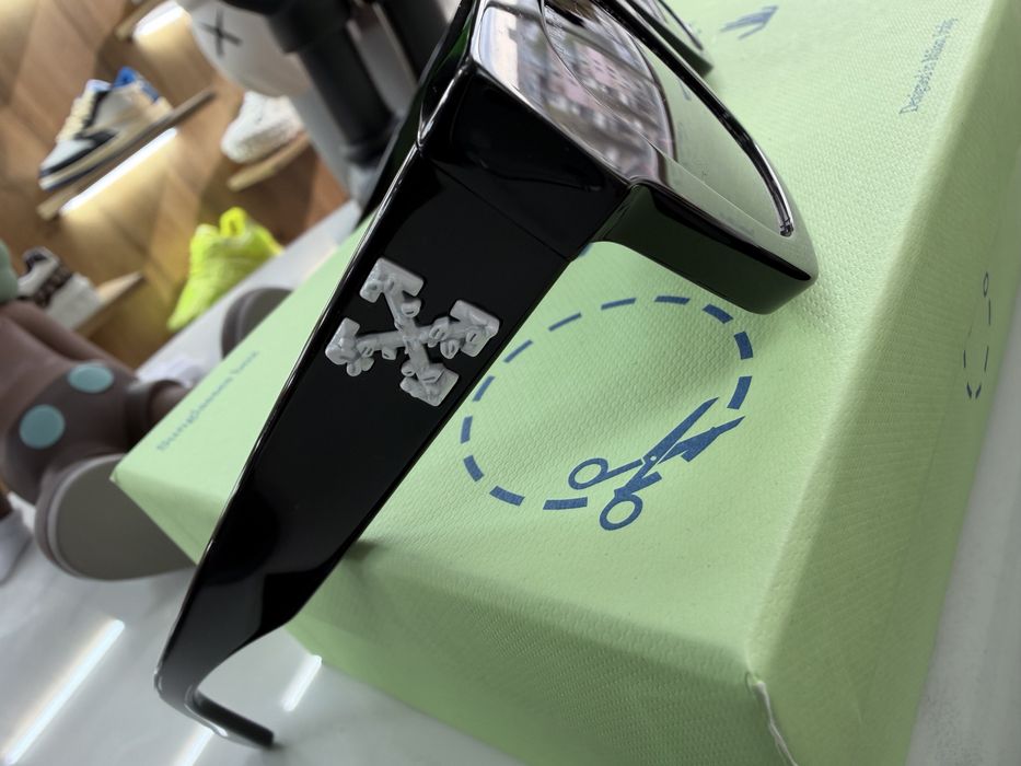 Окуляри Сонцезахисні OFF-WHITE Square Frame By Virgill Abloh Bla — zdjęcie 4