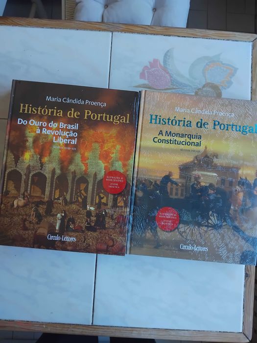 7 LIVROS DE HISTÓRIA - HISTÓRIA DE PORTUGAL POR MARIA CÂNDIDA PROENÇA