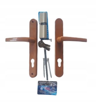 DRZWI Kacprzak 90x210 ZEWNĘTRZNE PCV Sklepowe Złoty dąb Lider OLX