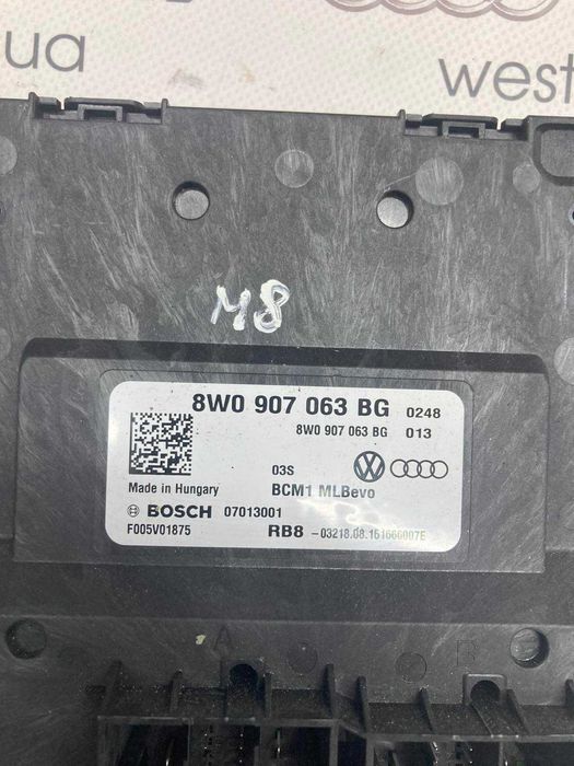 Модуль управления бортовой сети 8W0907063BG \ CG \ AG \ G Audi Q7 2015-2021