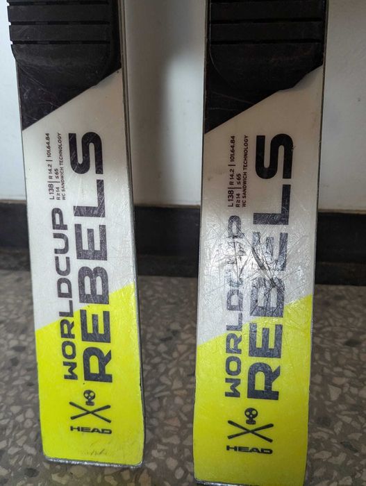 Narty Head Worldcup Rebels GS RD Team 138cm Gorzyce • OLX.pl