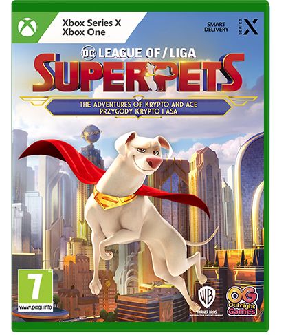 DC LIGA SUPERPETS: Przygody Krypto i Asa PL (XONE/XSX) Gra nowa w folii