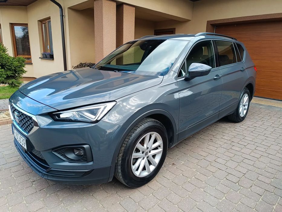 Seat Tarraco 150KM Gwarancja Fabryczna Lakier oryginał 1WŁ Rok 2022 Salon PL