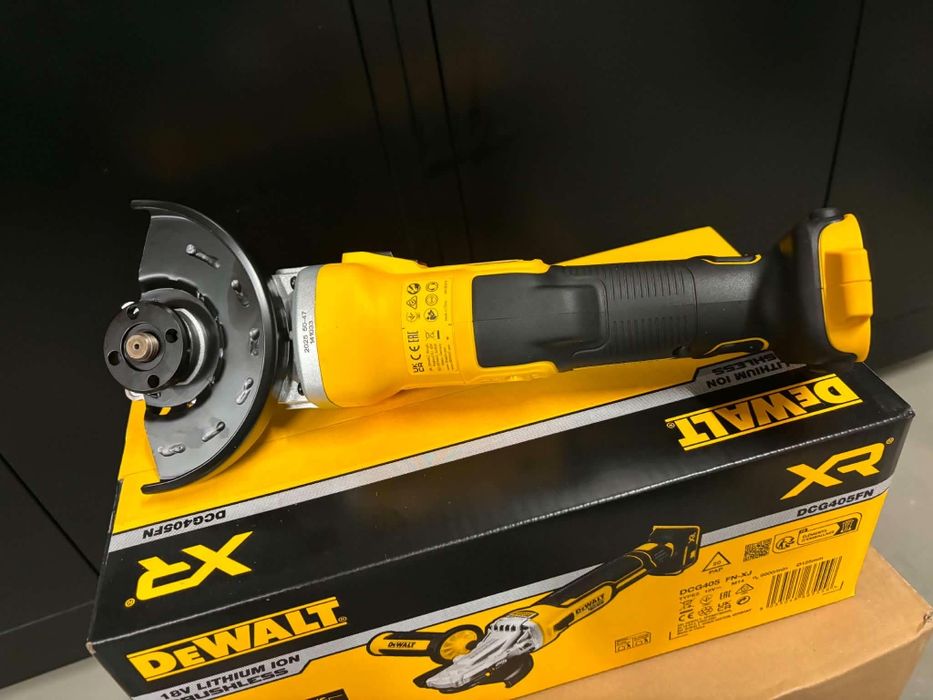 Szlifierka kątowa DeWalt DCG405F z plaskim przodem nówka