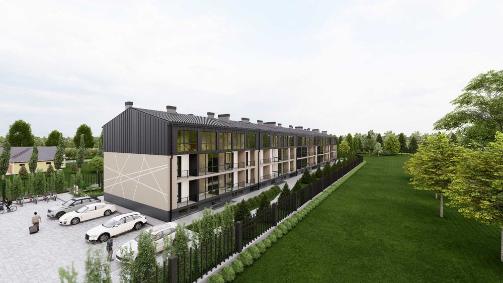 Світла та комфортна 2-кім квартира 54м² на першому поверсі | Брюховичі
