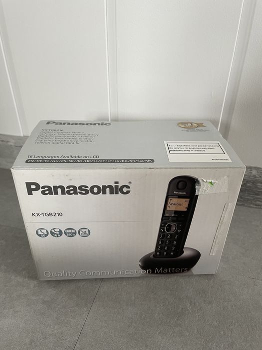 Telefon stacjonarny Panasonic KX-TGB210