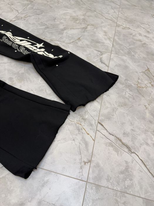 Штани Hellstar Flared Pants Black Distressed