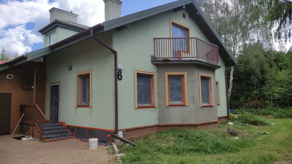 Malowanie elewacji i ogrodzeń