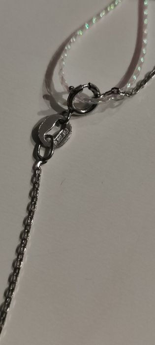 Naszyjnik Celebrytka Srebro 925 Blaszka/Nieskończoność