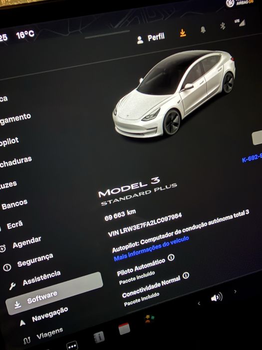 Tesla Model3  Standard Plus 12/2020 69.000km