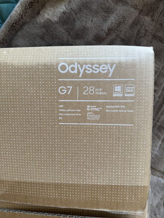 Новий Ігровий монітор Samsung Odyssey G7 28" 4K HDR 10 bit 144Hz