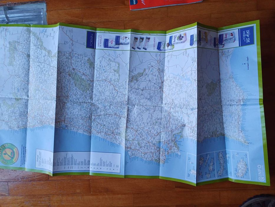 Mapa de estradas de Portugal do Expresso