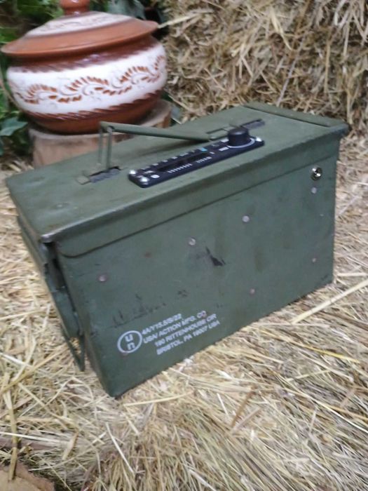 Музичний центр з цинка від патронів 12.7 мм Browning M2