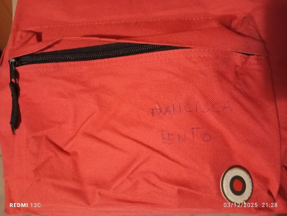 Mochila básica cor de rosa