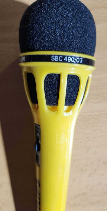 Philips SBC 490/03 Microfone Vintage