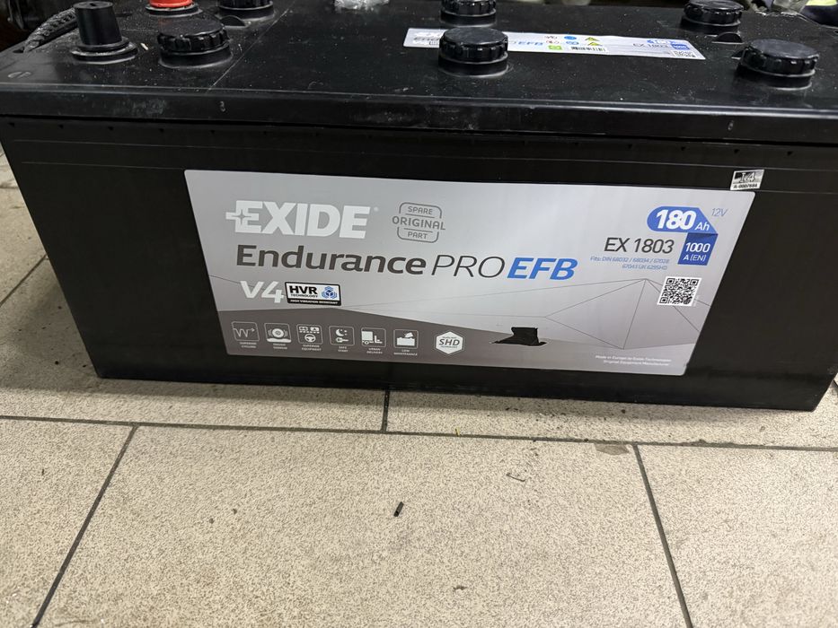 Аккумулятор на 180 AH Exide Japan EFB ( тот же AGM )  новый