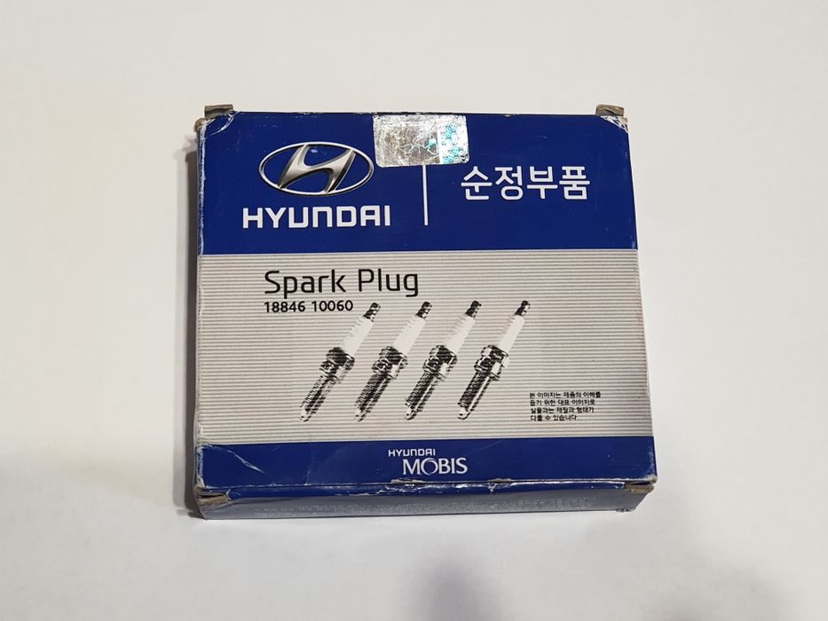 Свечи зажигания 18846-10060 Hyundai Mobis (к-т 4 шт) Оригинал