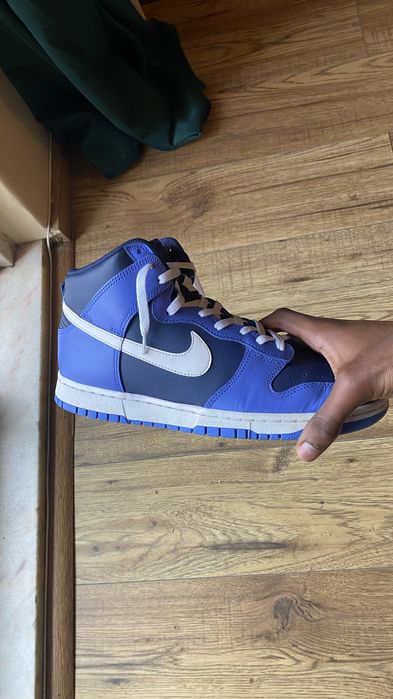 Nike dunk high obsidian