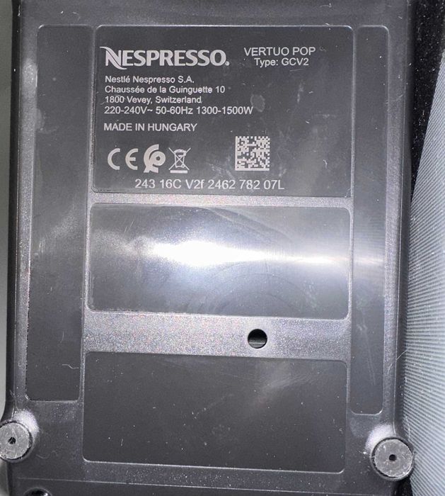 Máquina café Nespresso Vertuo Pop