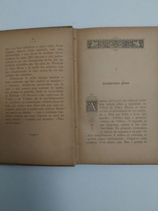 Autópsia da Velhice do Padre Eterno