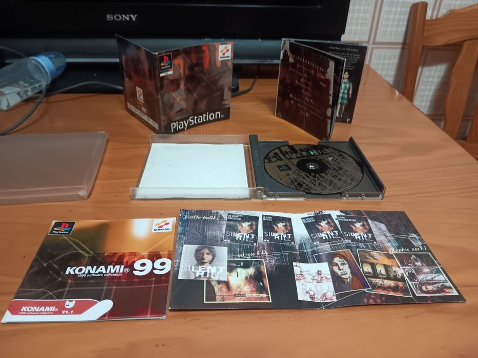 Jogo ps1 Silent Hill