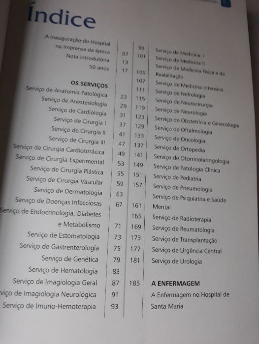 Hospital de Santa Maria - 50 Anos (1954 a 2004)